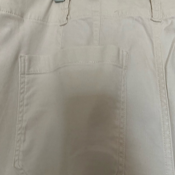 Anthropologie Colette Cropped Wide-Leg Pants Linen Edition by Maeve - Picture 7 of 9